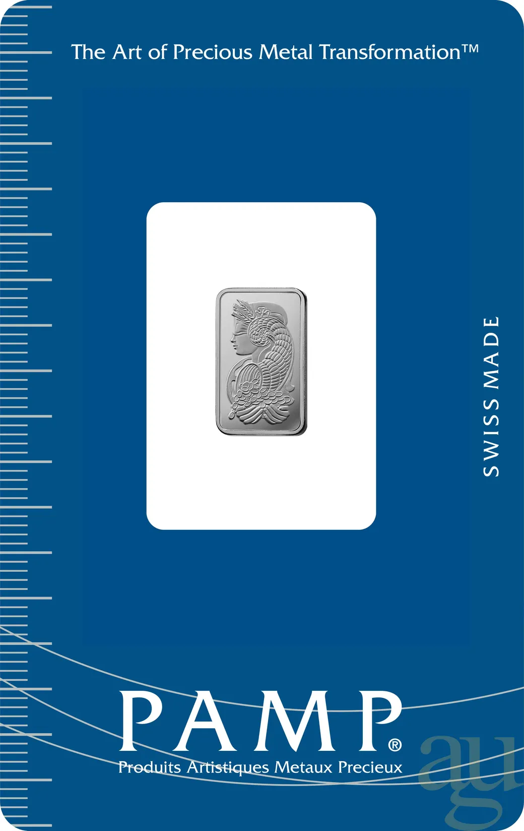 1 Gramm Palladiumbarren PAMP Fortuna