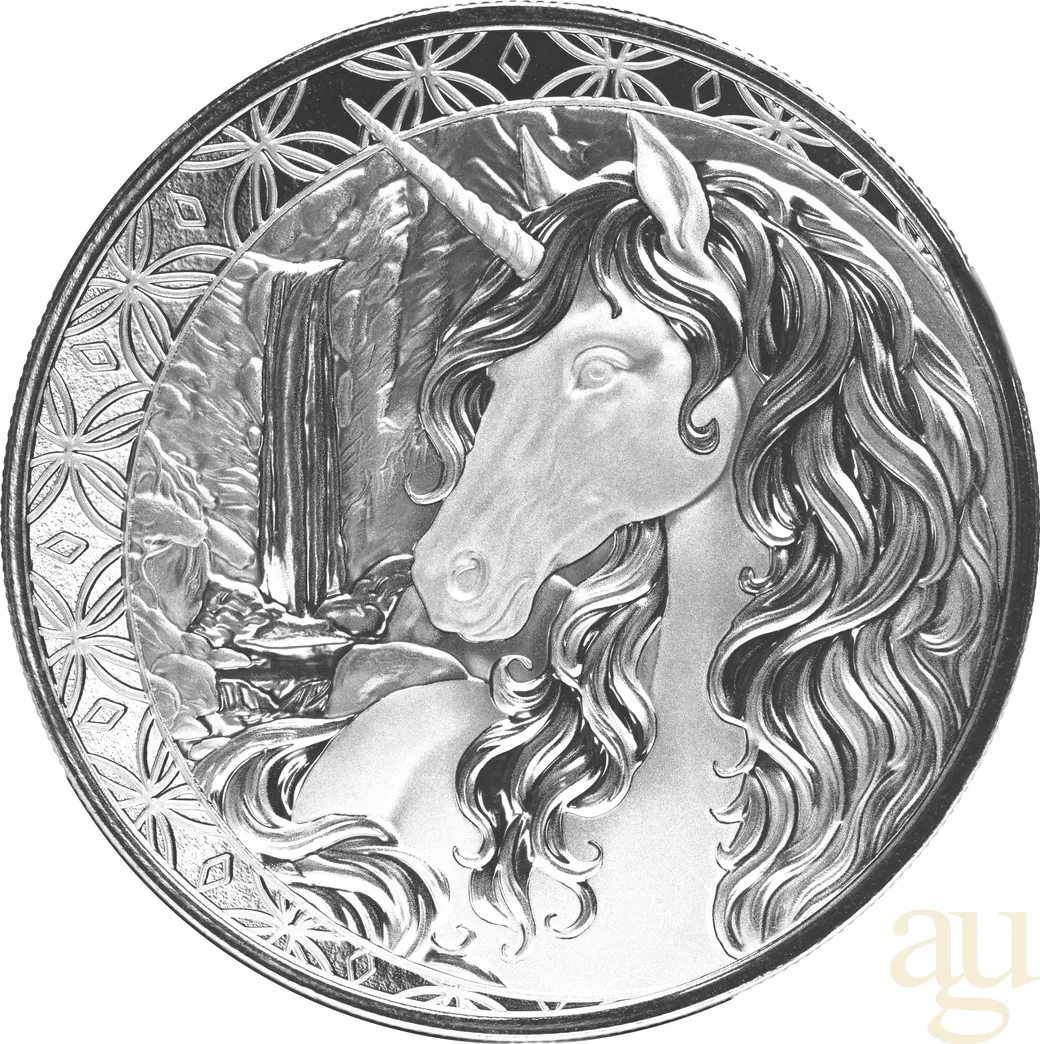 1 Unze Silbermünze Fiji Unicorn 2025