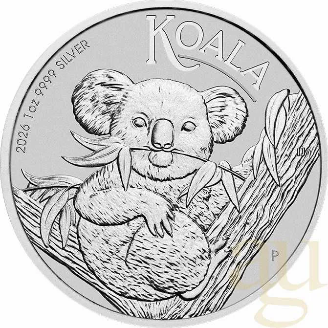 1 Unze Silbermünze Australien Koala 2026