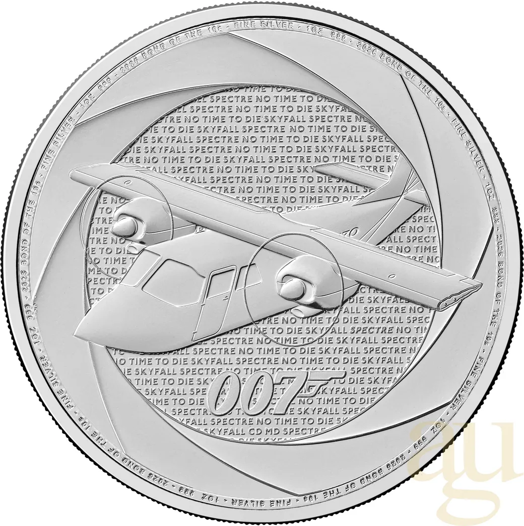 1 Unze Silbermünze Six Decades of 007 - Bond of the 2010s - 2026