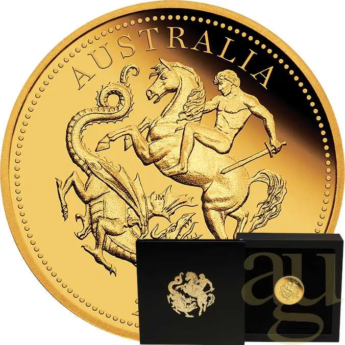 Australien Sovereign 2026 Goldmünze - polierte Platte