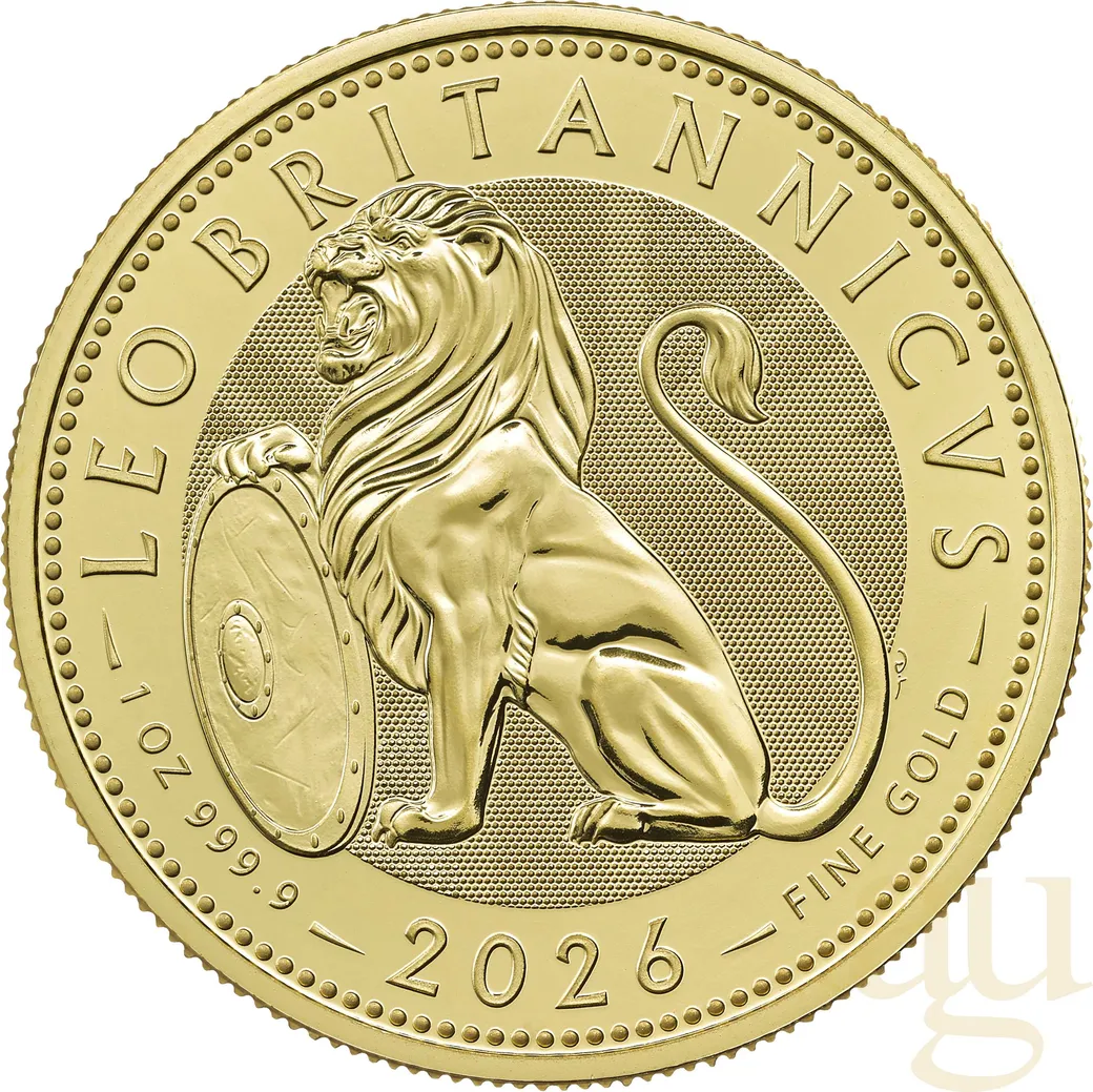 1 Unze Goldmünze British Lion 2026