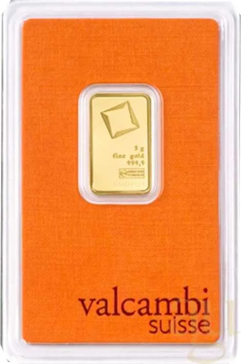 5 Gramm Goldbarren Valcambi