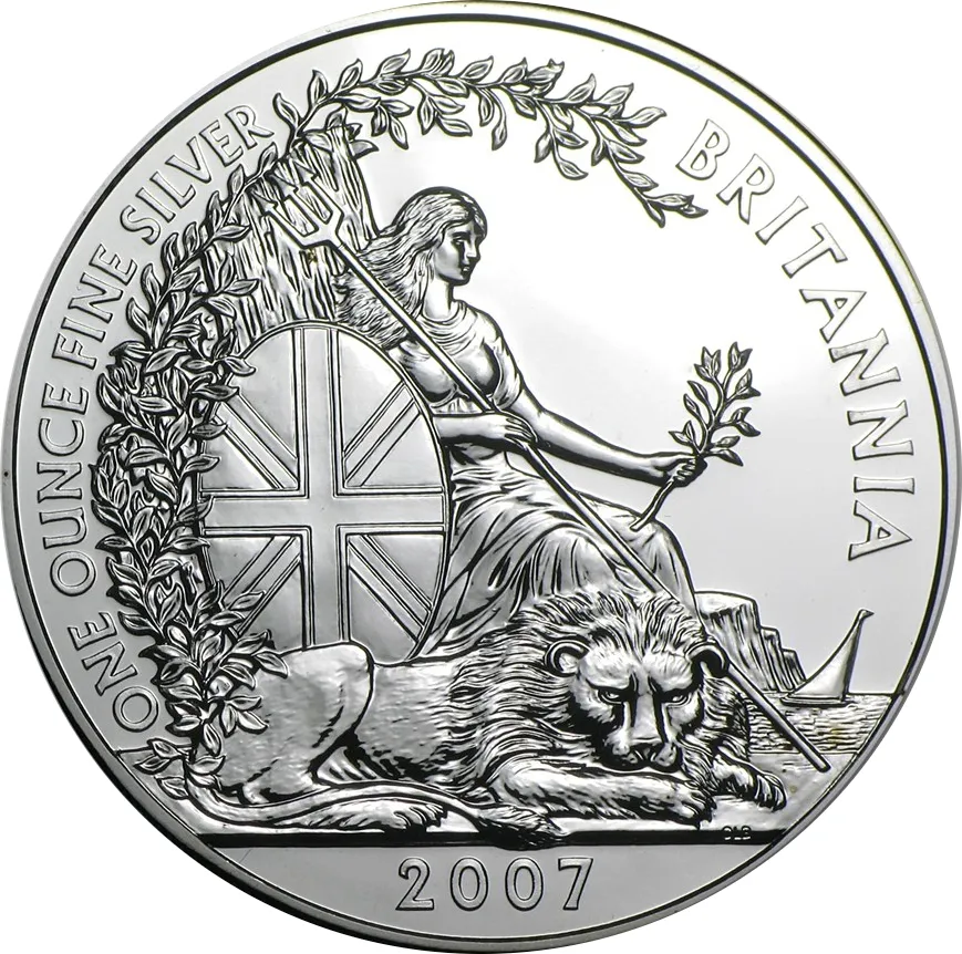 1 Unze Silbermünze Britannia 2007
