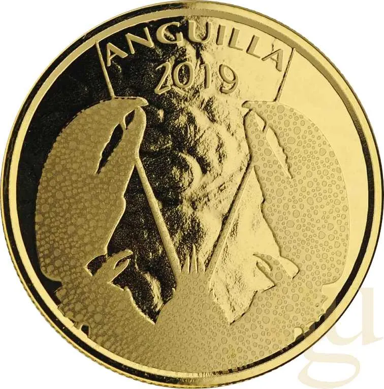 1 Unze Goldmünze EC8 Anguilla - Lobster 2019