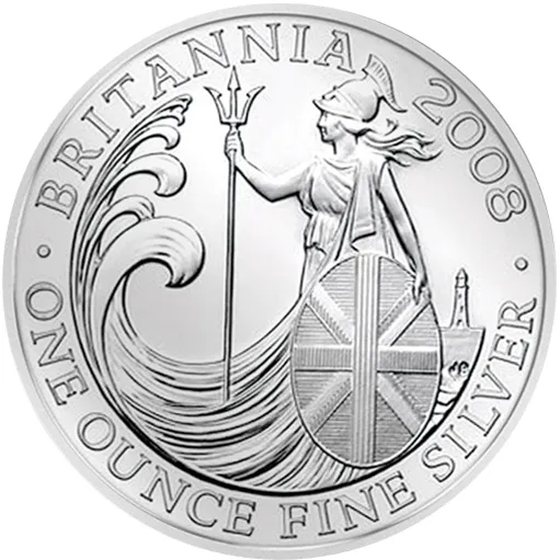 1 Unze Silbermünze Britannia 2008