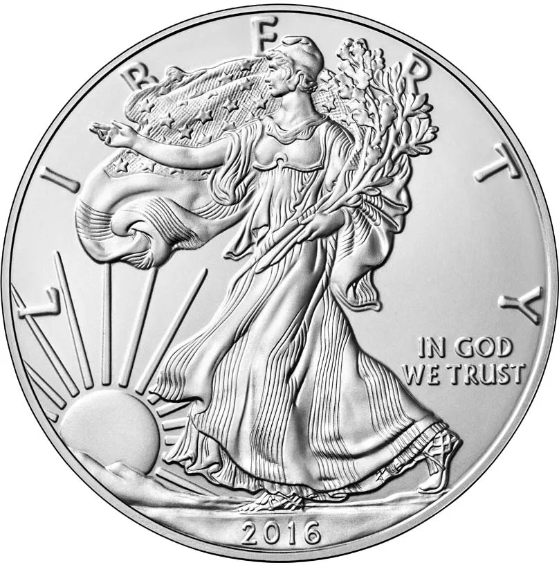 1 Unze Silbermünze American Eagle