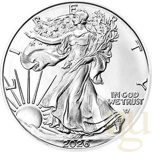 1 Unze Silbermünze American Eagle 2026