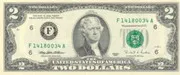 2 USD Banknote