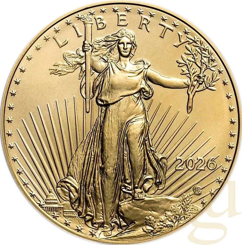 1/10 Unze Goldmünze American Eagle 2026