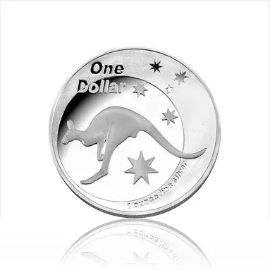1 Unze Silbermünze Australien Känguru 2005 (RAM)