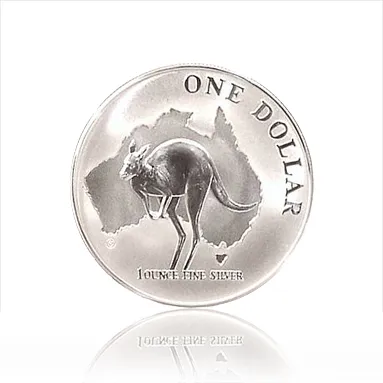 1 Unze Silbermünze Australien Känguru 2000 (RAM)