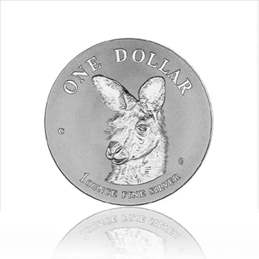 1 Unze Silbermünze Australien Känguru 1995 (RAM)