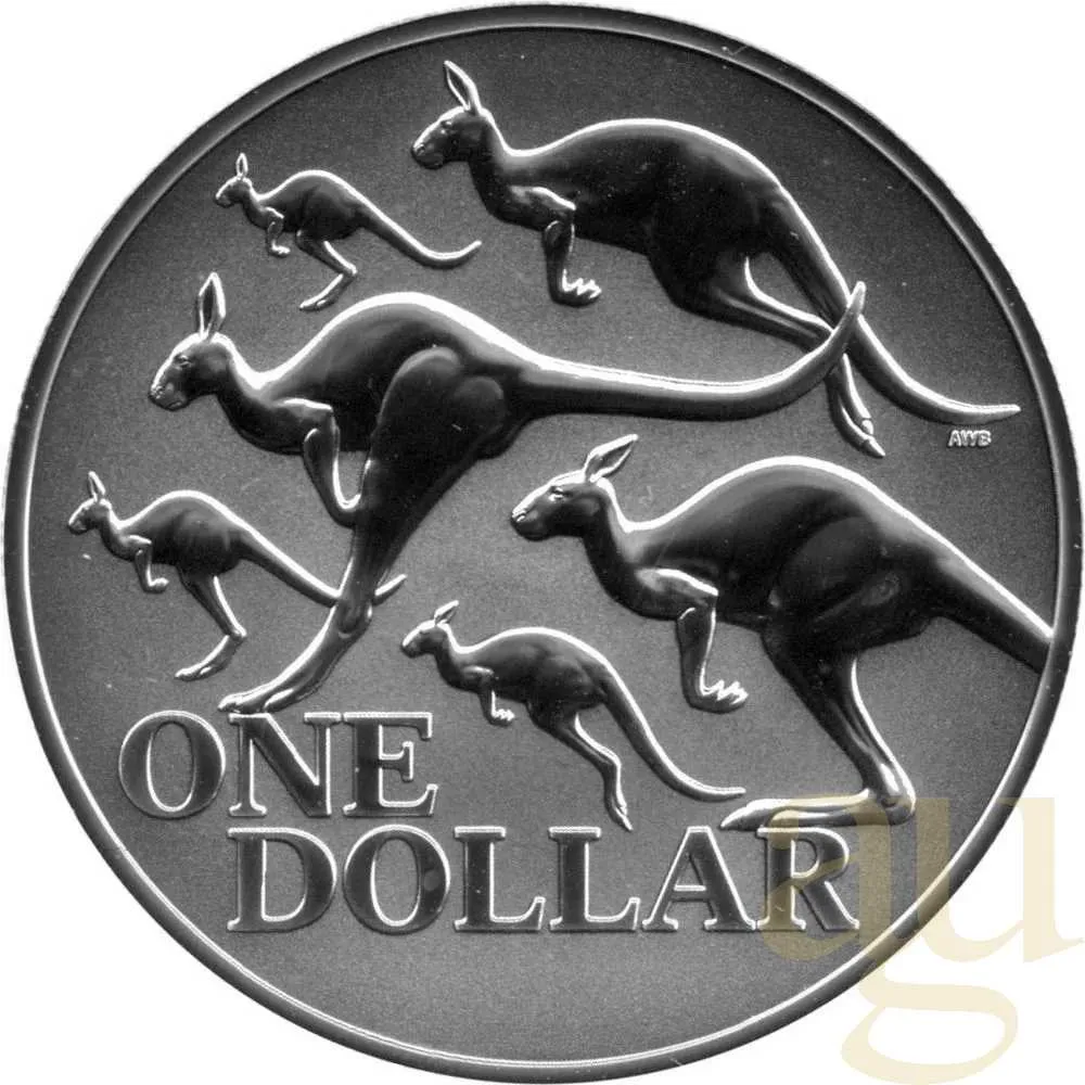 1 Unze Silbermünze Australien Känguru 2020 (RAM)