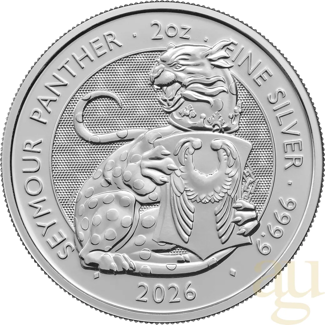 2 Unzen Silbermünze Tudor Beasts Seymour Panther 2026