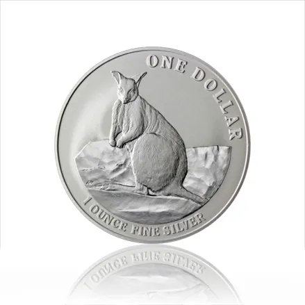 1 Unze Silbermünze Australien Känguru 2012 (RAM)