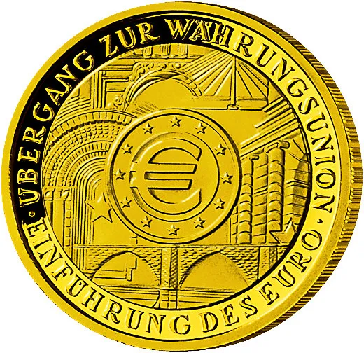 1/2 Unze Goldmünze - 100 Euro Einführung 2002 (D)