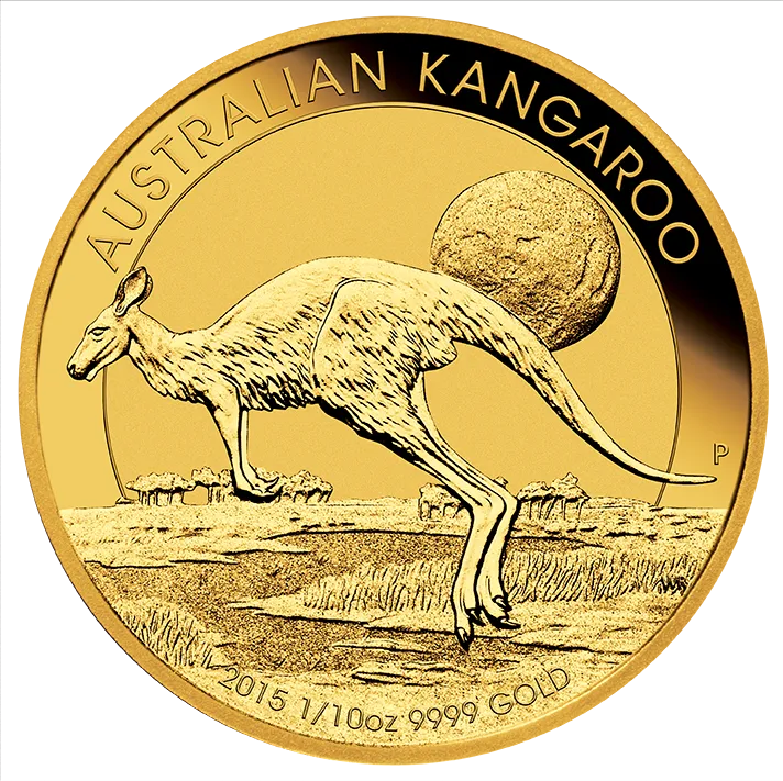 1/4 Unze Goldmünze Australien Känguru 2015