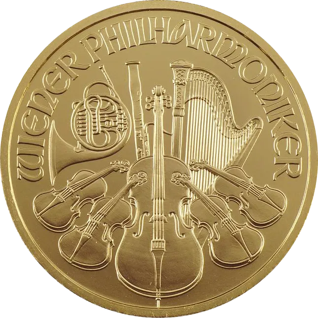 1/10 Unze Goldmünze Wiener Philharmoniker