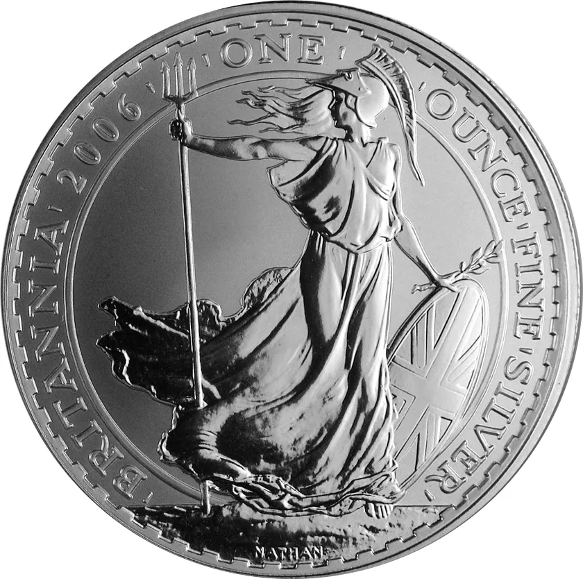 1 Unze Silbermünze Britannia 2006