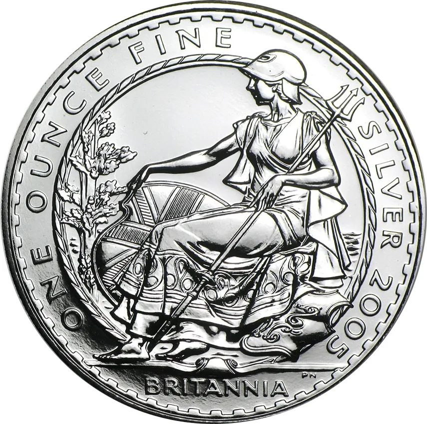 1 Unze Silbermünze Britannia 2005