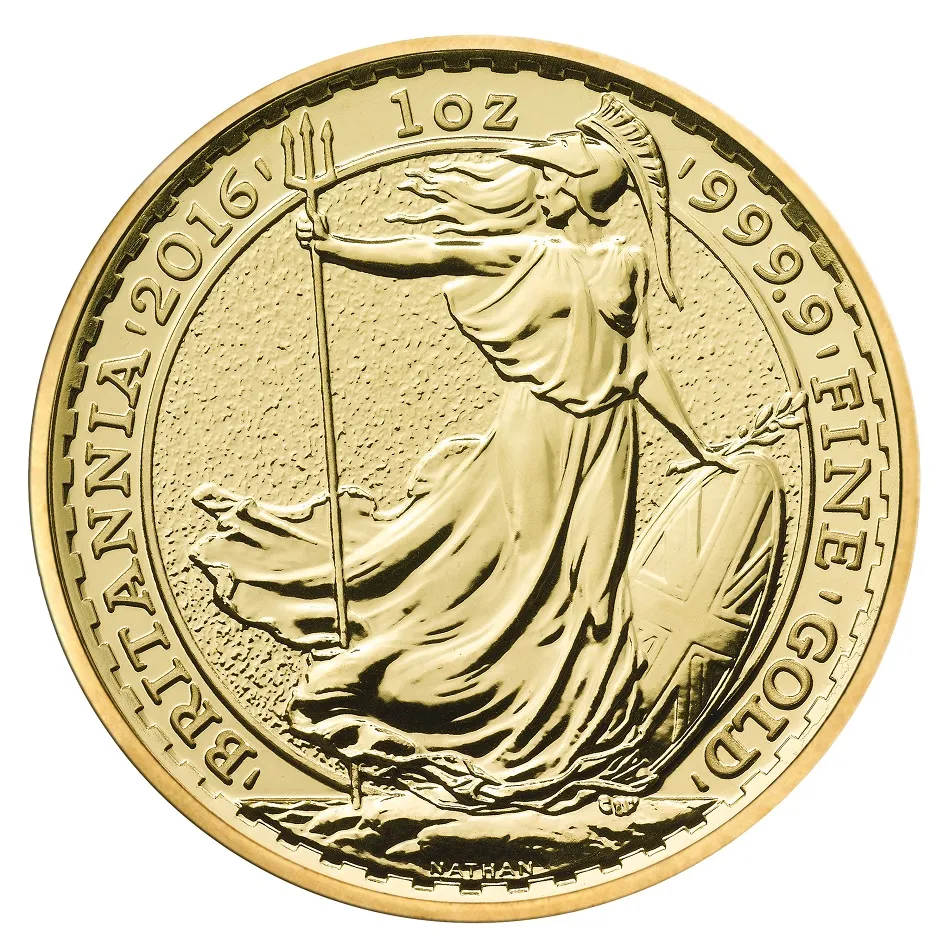 1 Unze Goldmünze Britannia 2016
