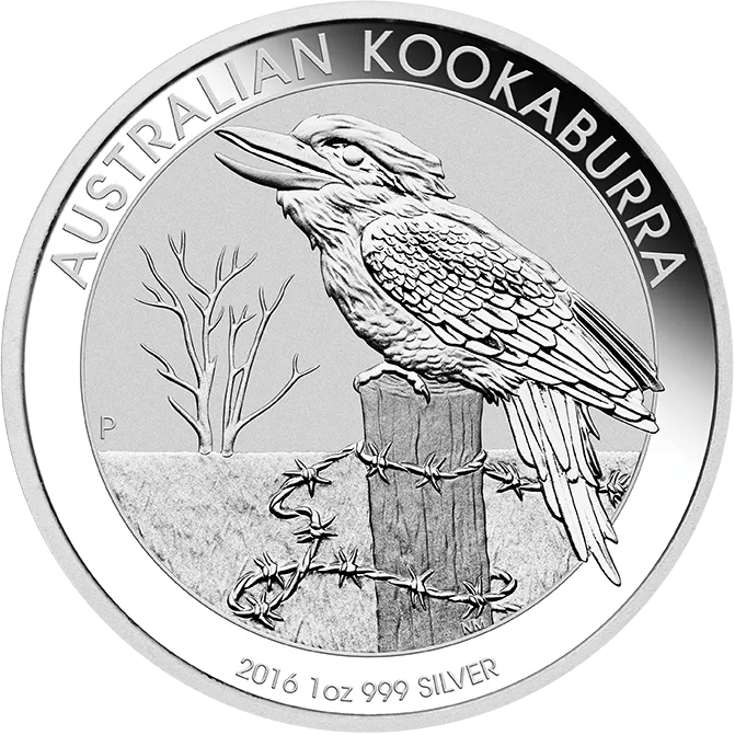 1 Unze Silbermünze Australien Kookaburra 2016