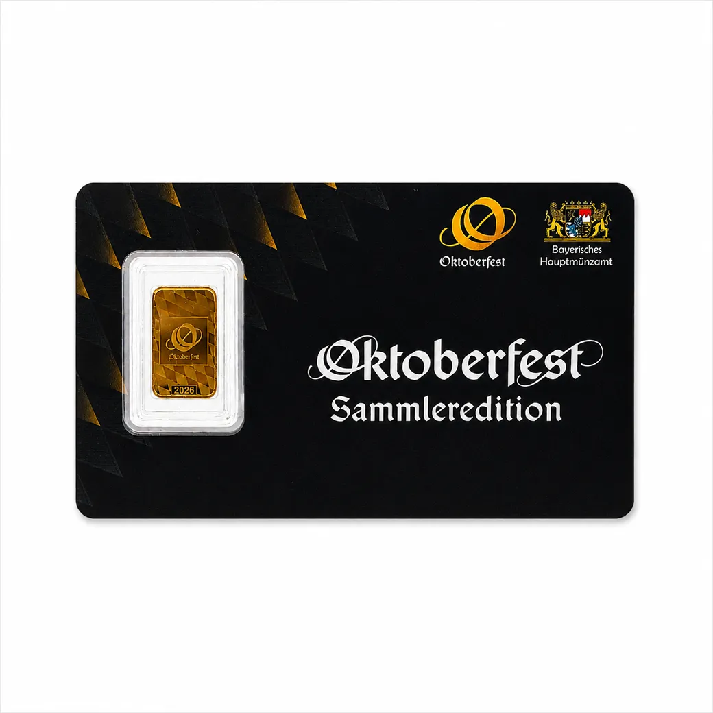 1 Gramm Goldbarren Oktoberfest 2026