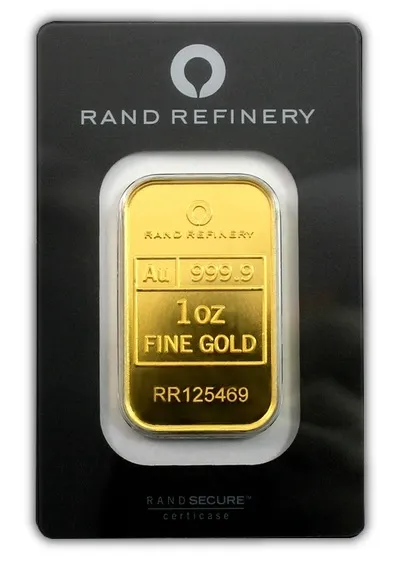 31,1 Gramm Goldbarren Rand Refinery - Elefant
