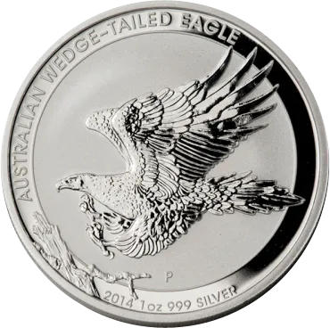 1 Unze Silbermünze Australien Wedge Tailed Eagle 2014