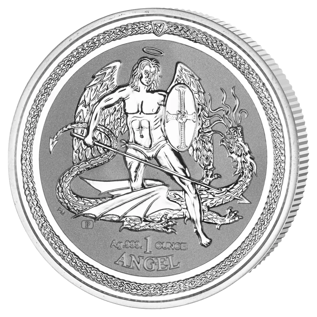 1 Unze Silbermünze Erzengel Michael 2016 - Reverse Proof