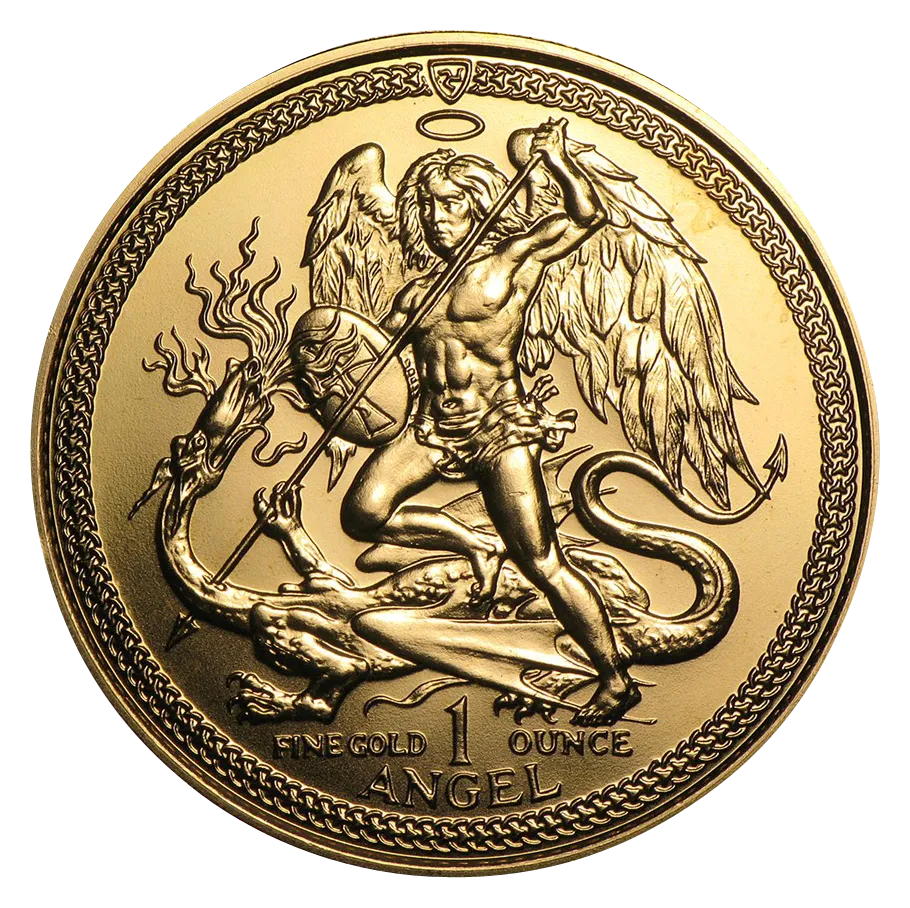 1/10 Unze Goldmünze Isle of Man Angel