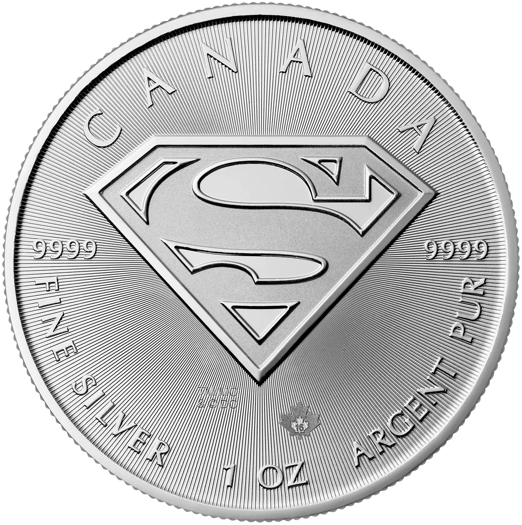 1 Unze Silbermünze Kanada - Superman 2016
