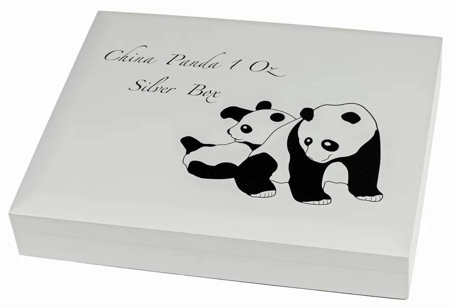 China Panda Münzbox für 40x 1oz Silbermünze