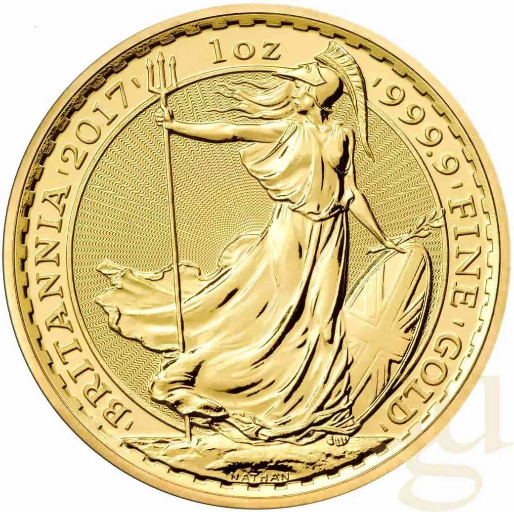 1 Unze Goldmünze Britannia 2017