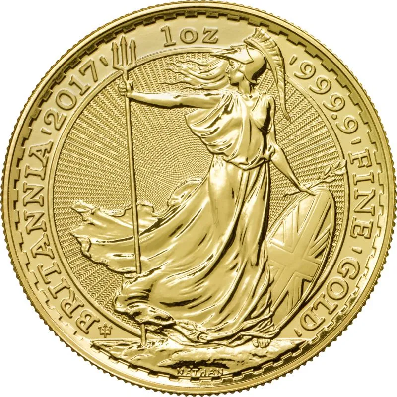 1 Unze Goldmünze Britannia 2017 - 30 Jahre Jubiläum