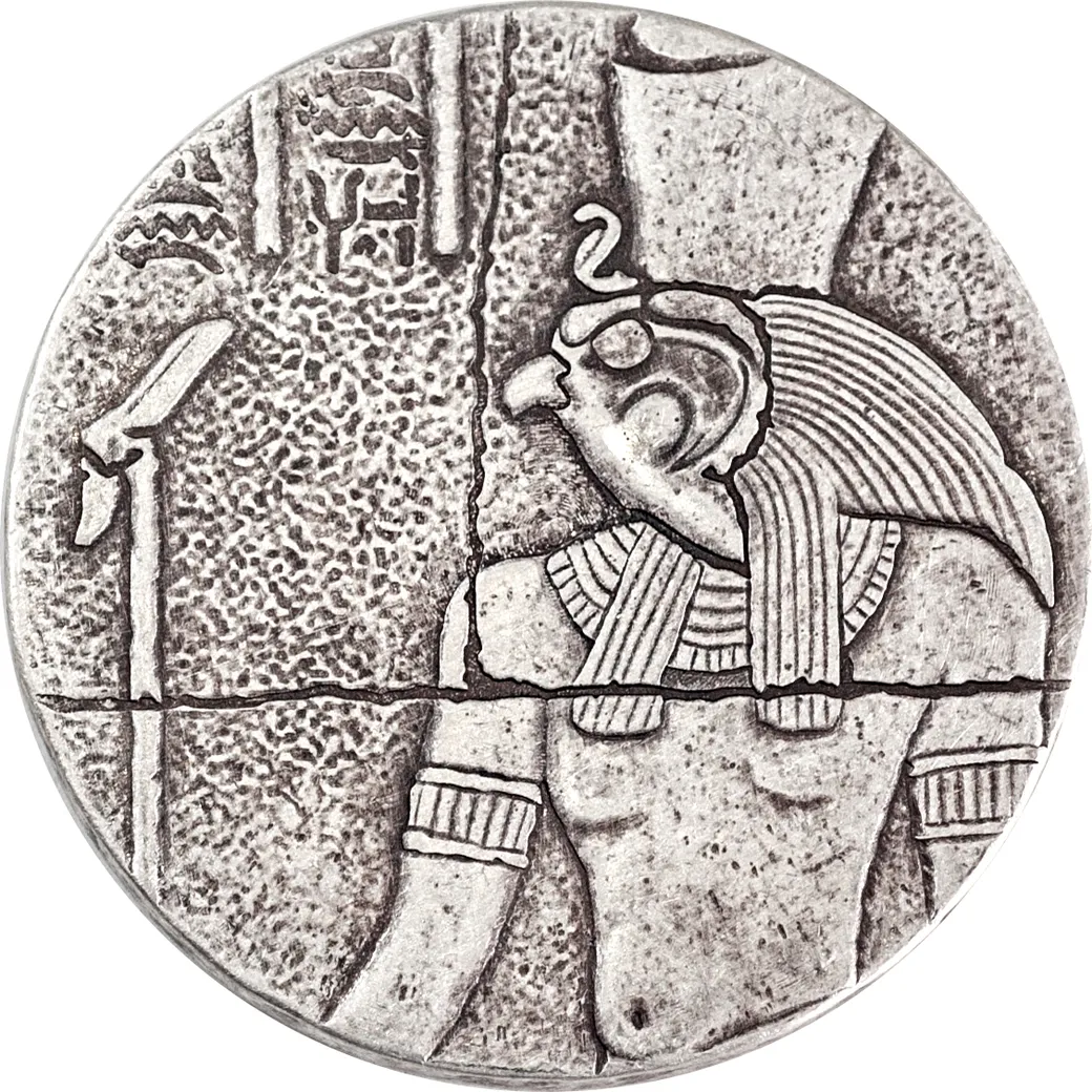 2 Unzen Silbermünze Republic of Tschad Horus 2016