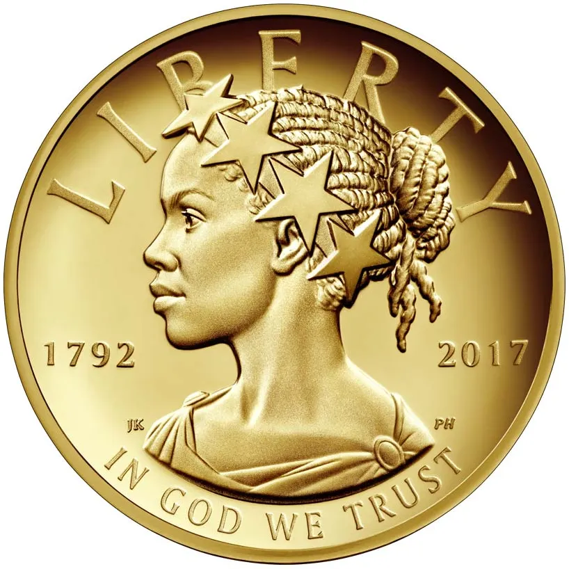 1 Unze Goldmünze American Liberty 225th Anniversary 2017 - polierte Platte - High Relief
