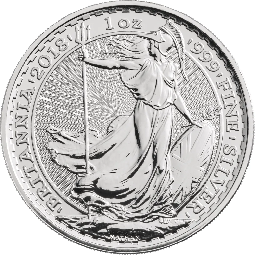1 Unze Silbermünze Britannia 2018