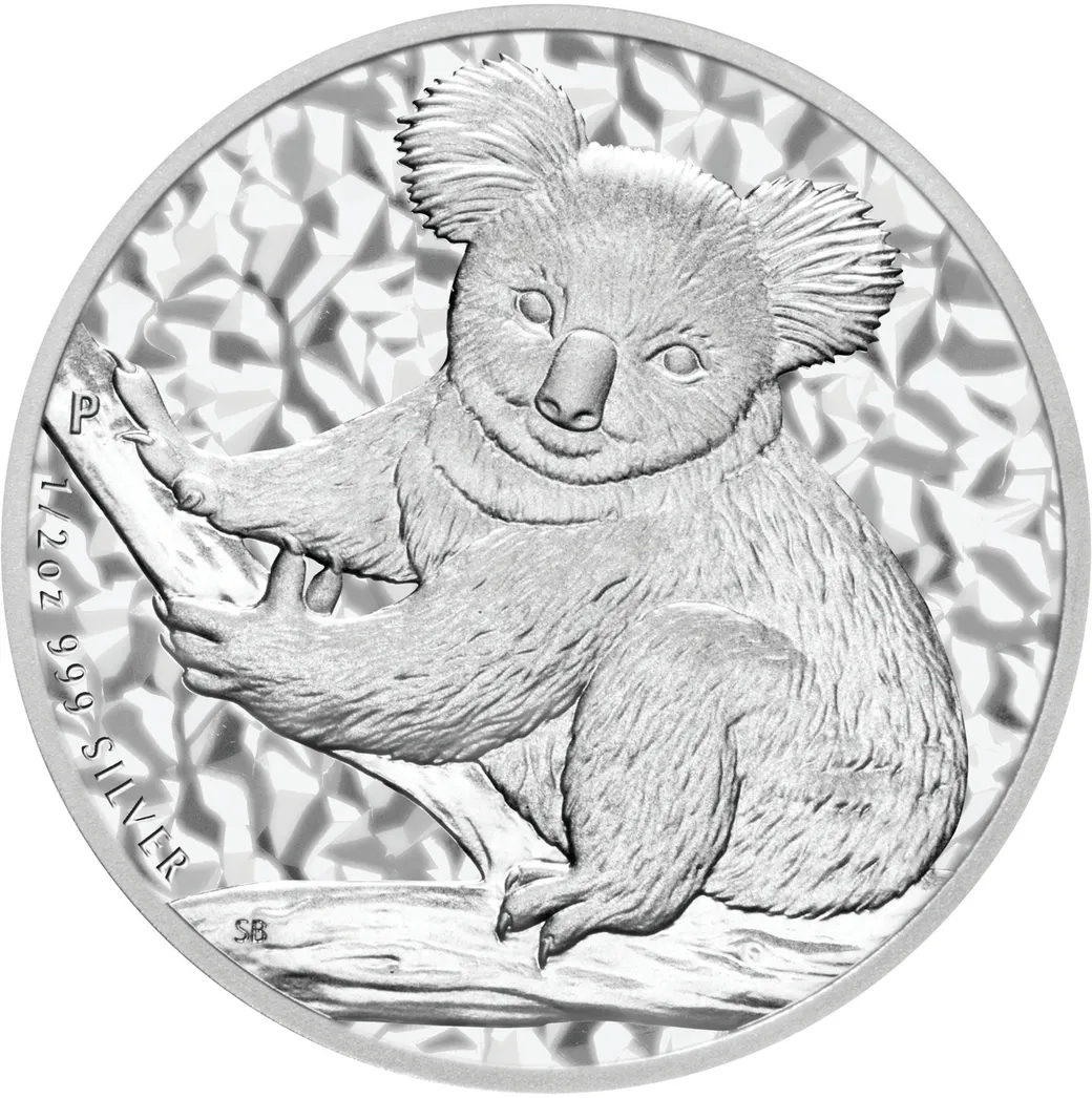 1/2 Unze Silbermünze Australien Koala 2009