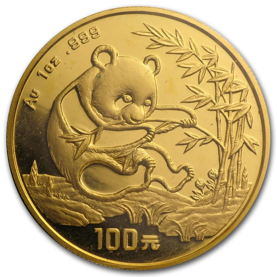 1/20 Unze Goldmünze China Panda 1994