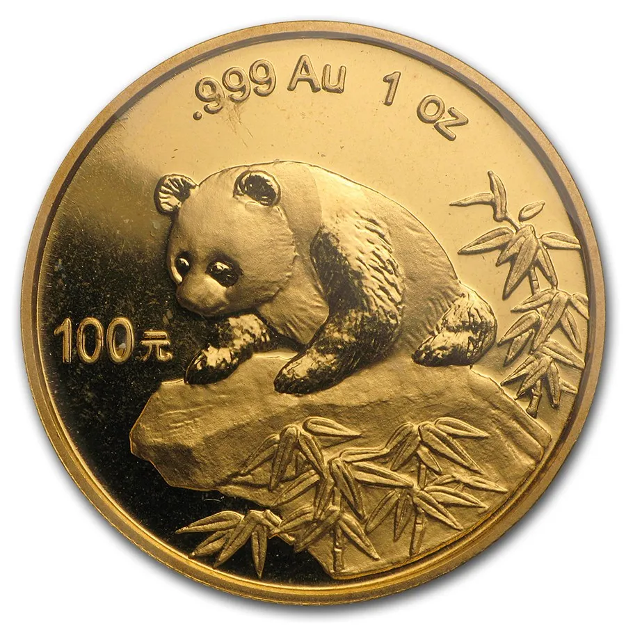 1/20 Unze Goldmünze China Panda 1999