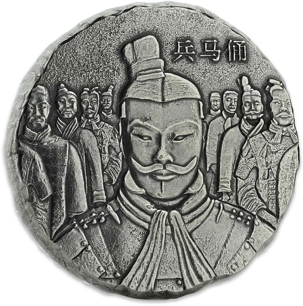 5 Unzen Silbermünze Fiji Terracotta Army 2018