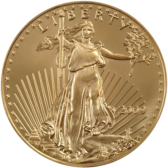1/10 Unze Goldmünze American Eagle