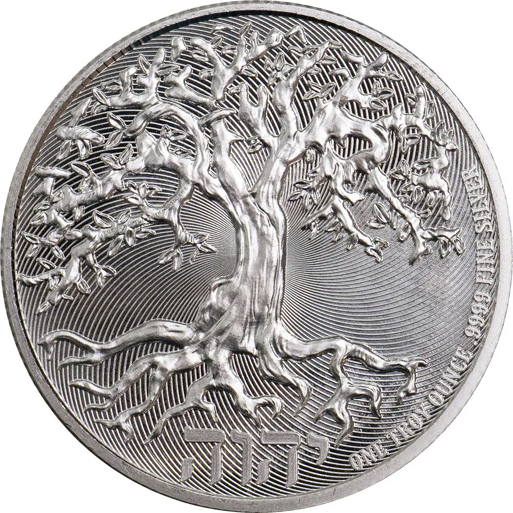 1 Unze Silbermünze Niue Tree of Life 2018