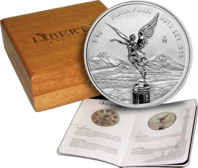 1 Kilogramm Silbermünze Mexiko Libertad 2008 prooflike