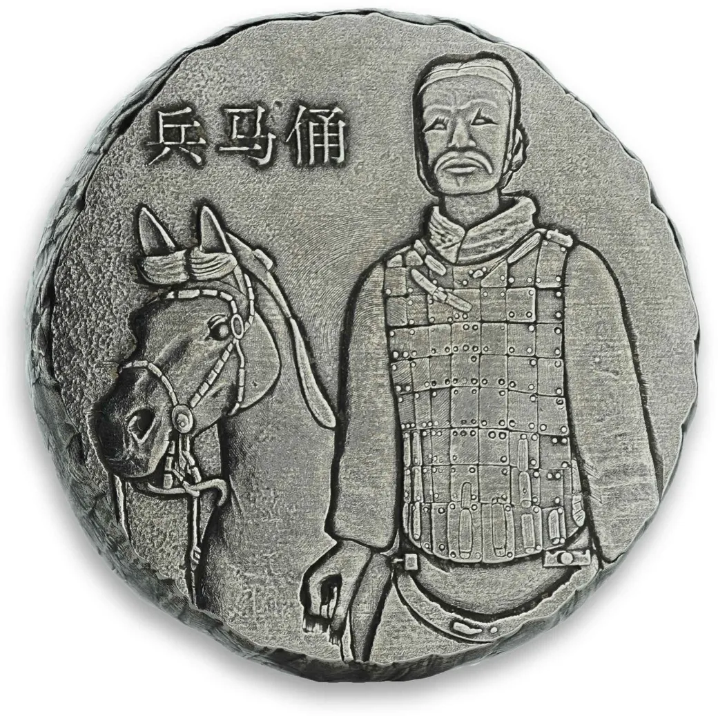 5 Unzen Silbermünze Fiji Terracotta Army 2019