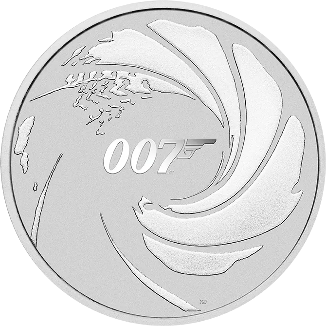 1 Unze Silbermünze Tuvalu James Bond 007 - 2020