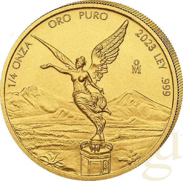1/4 Unze Goldmünze Mexiko Libertad 2023