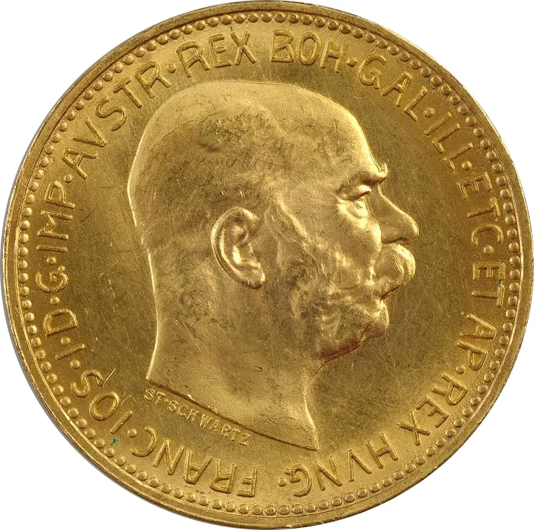 20 Kronen Goldmünze Österreich